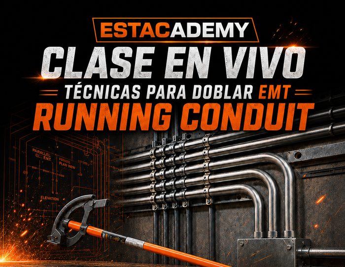 Curso de doblado de tubería EMT
